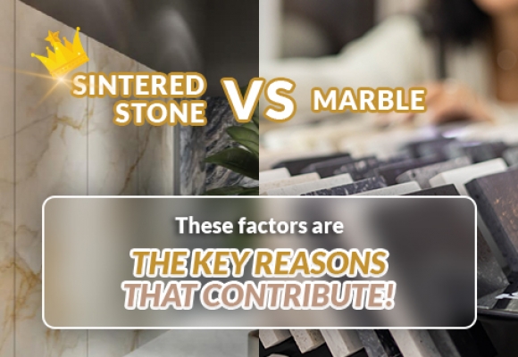 A Comparative Analysis of Sintered Stone and Marble: Unveiling the Beauty and Practicality