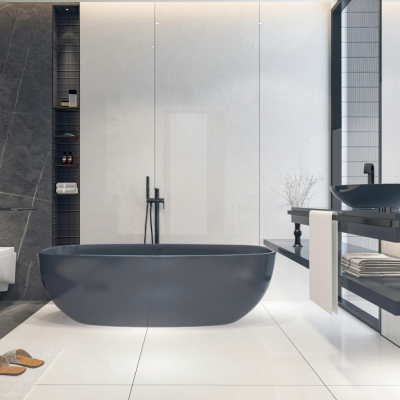 Glacial White Marble